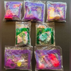 Polly Pocket / McDonald’s Happy Meal Toys - New / Factory Sealed 2008 (Lot of 7)